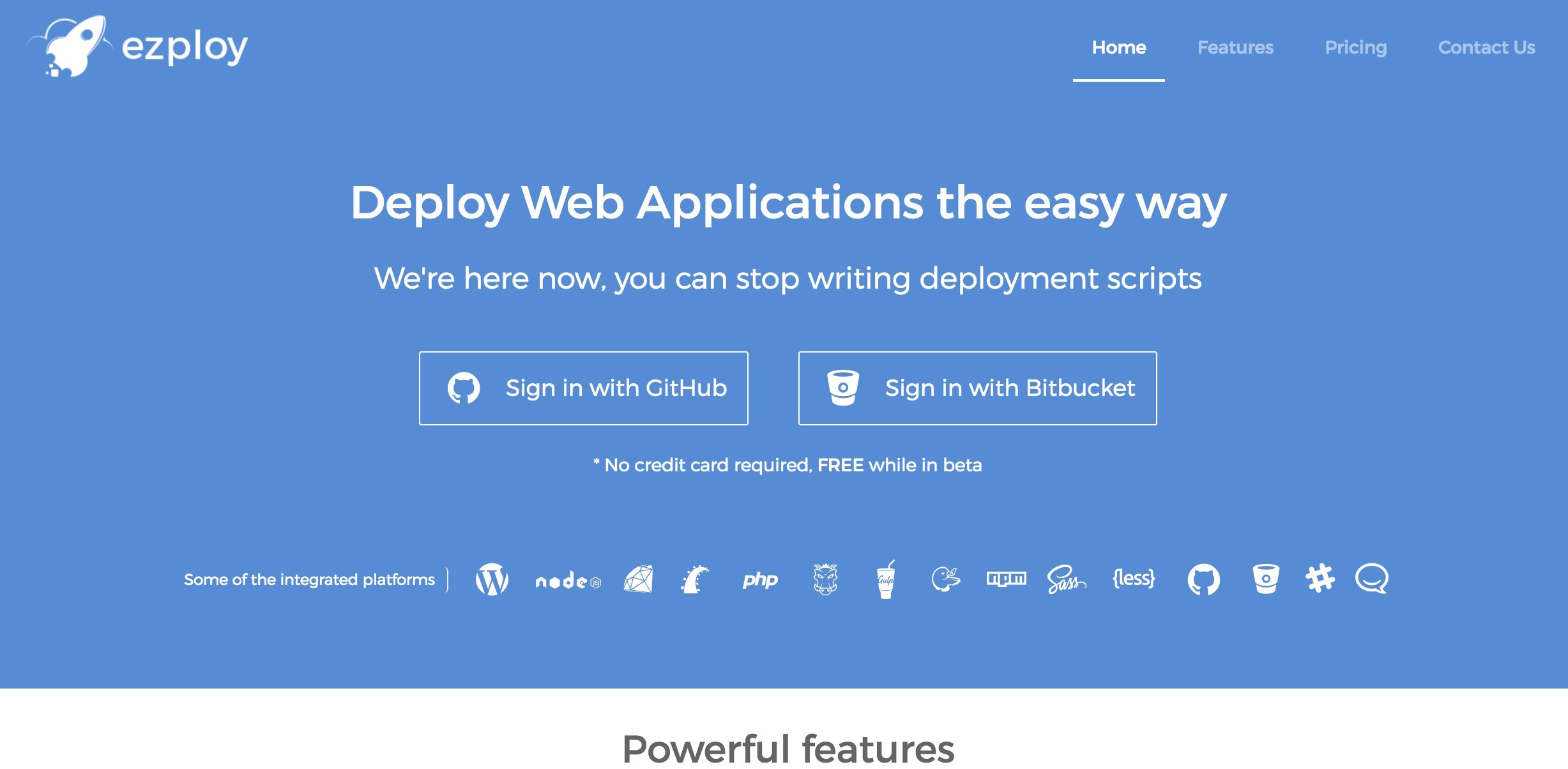 ezploy.io (moved to stackmate.io)